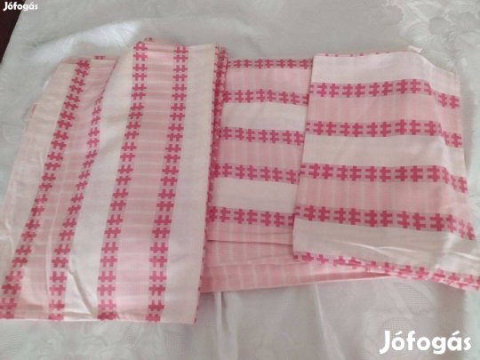 Pamut nagyméretű paplanhuzat 2 nagy, és 1 kispárnával