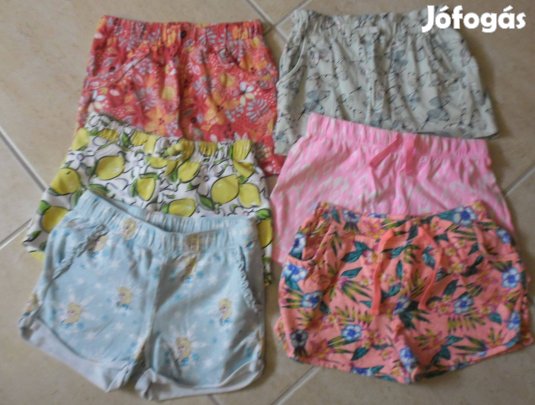 Pamut rövidnadrágok 4-6 éves kislányra. ( darabja 700ft.) Kérésre szív