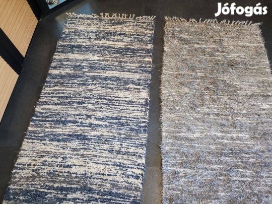 Pamut szőnyegek selyemszálakkal