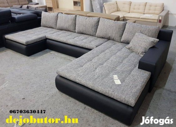 Panama ualak kanapé ülőgarnitúra 215x389x162 cm grafit
