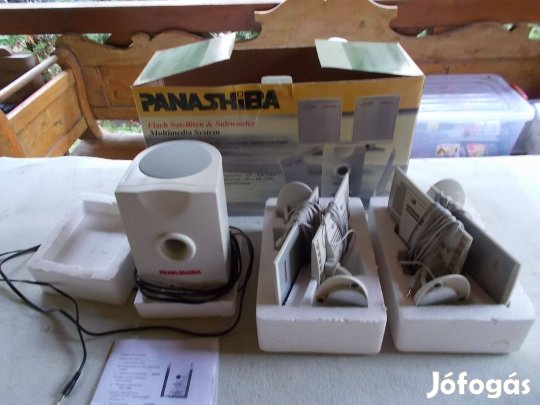 Panashiba hangszóró szett házimozi számítógép stb dobozában