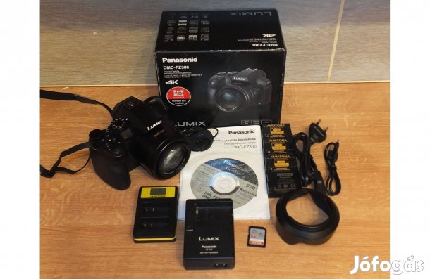 Panasoni Lumix FZ300 Ultrazoomos kompakt garanciával