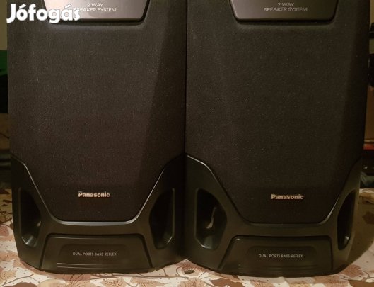 Panasonic 100Wattos hangfal, hangfalpár hifi sony aiwa technics