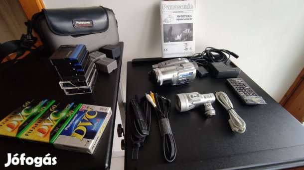 Panasonic AY-DVM80FE 80/120 perces DVC kazetta, bontott, használt