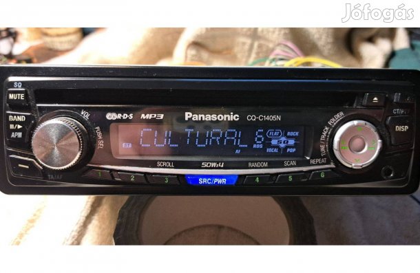 Panasonic CQ-C1405N ,CD , AUX autórádió