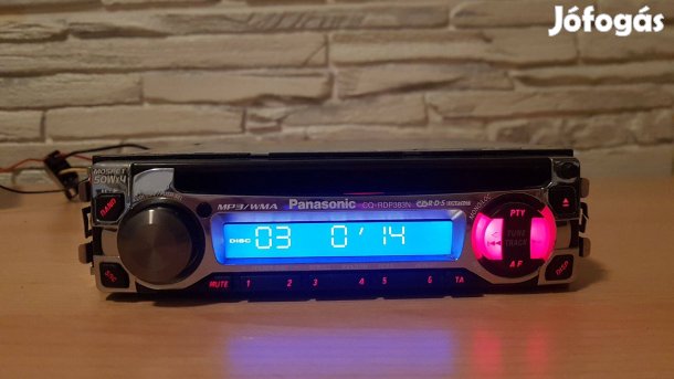 Panasonic CQ-RDP383N CD autórádió fejegység CD-s autórádió