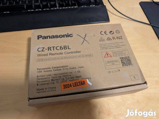 Panasonic Conex vezetékes távvezérlő Bluetooth - CZ-RTC6BL