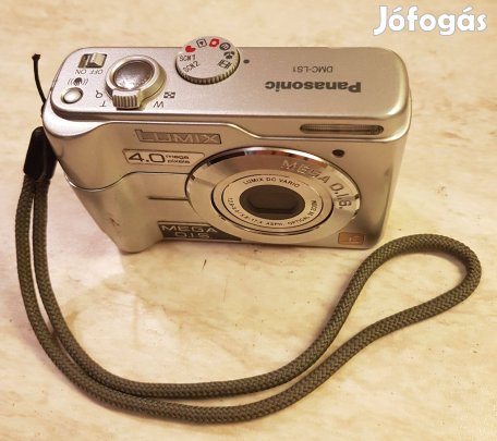Panasonic DMC-LS1 kompakt fényképező minden tartozékával
