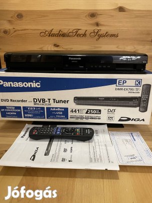 Panasonic DMR-EH53 DVD felvevő 160GB merevlemezzel