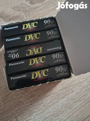 Panasonic DVC bontatlan kazetták 5 db