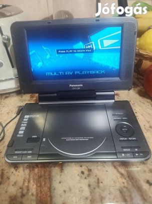 Panasonic DVD LS 84cd Dvd lejátszó+autós szett