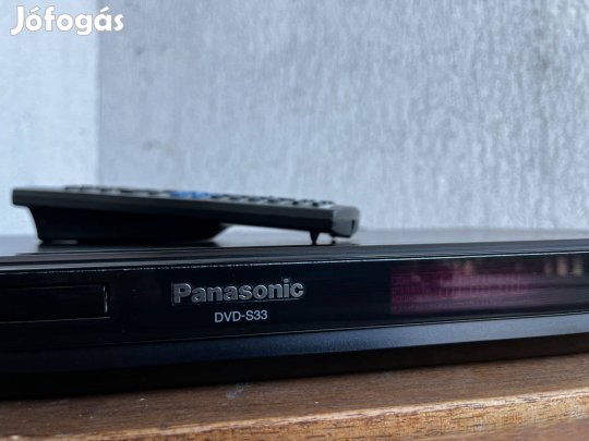 Panasonic DVD-S33 lejátszó
