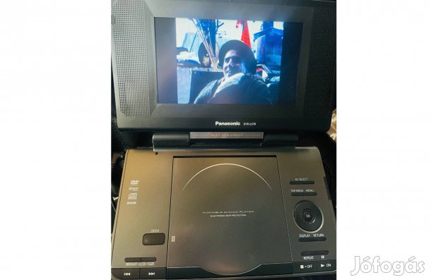 Panasonic DVD hordozható, gépkocsiba