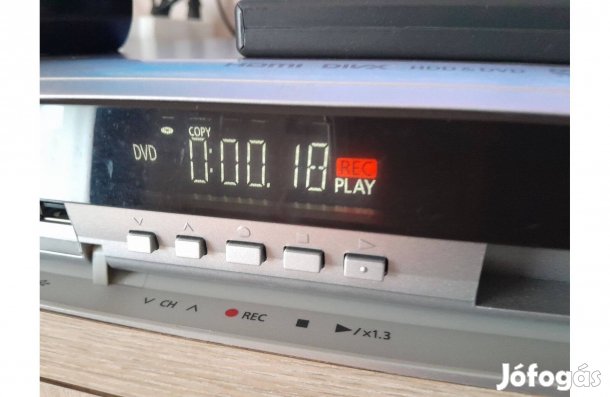 Panasonic DVD recorder HDD-vel!