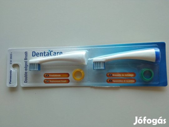 Panasonic Dentacare elektromos fogkefe fej EW 0925 Y EW0925Y bontatlan
