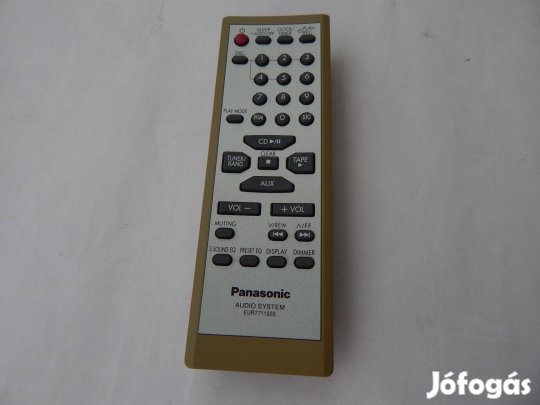 Panasonic EUR7711020 Tipusú Távirányító Mini Hifi Távkapcsoló