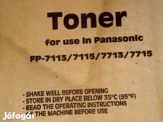 Panasonic FP-7713 FQ-TF15 toner eredeti
