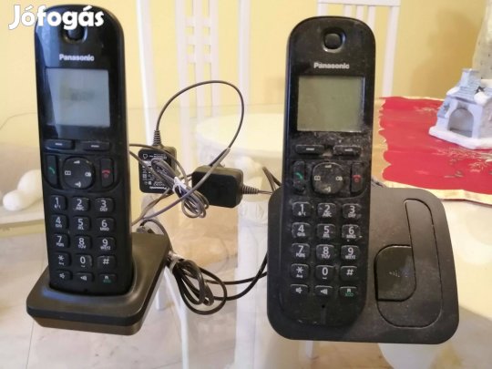 Panasonic Kx-TGC210PD kétkészülékes hordozható telefon, Szinte Új