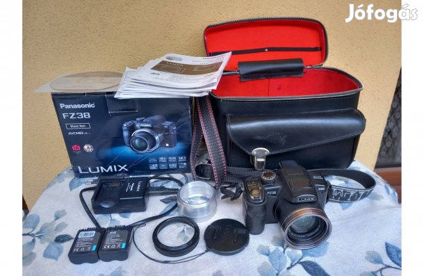 Panasonic Lumix DMC-FZ38 kamera + objektív adapter
