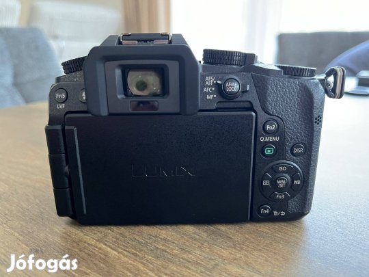 Panasonic Lumix DMC-G7 MILC fényképezőgép 14-140 mm-es objektívvel 