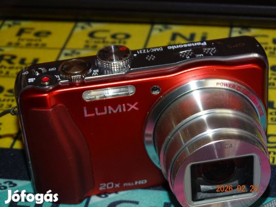 Panasonic Lumix DMC-TZ31 Digitális fényképezőgép 15Mpix RED Made in Ja