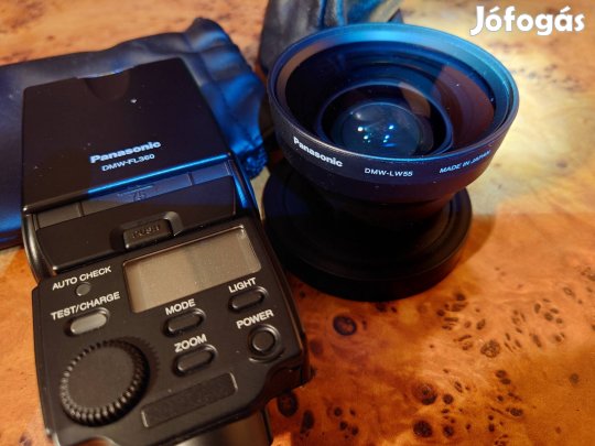 Panasonic Lumix Dmw-fl360 vaku és dmw-lw55 objektív eladó 