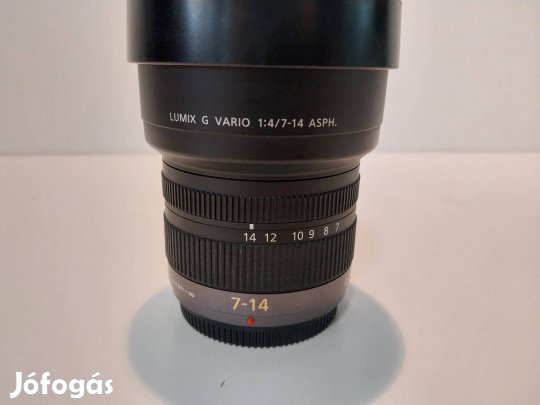 Panasonic Lumix G Vario 7-14mm f/4 ASPH - MFT ultraszéles objektív