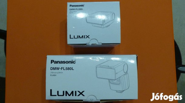 Panasonic Lumix Vaku Dmw-FL580L & Dmw-FL200L