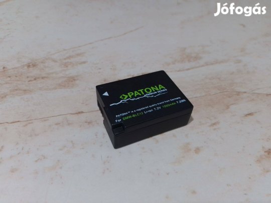 Panasonic Lumix akkumlátor akku Battery Dmw-BLC12E Dmw-BLC12