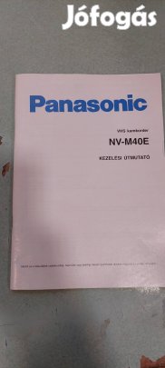 Panasonic M40 videókamera 