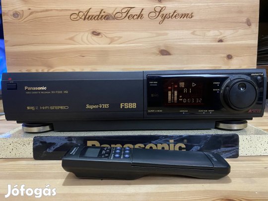 Panasonic NV-FS88 S-VHS hifi sztereó videó felvevő