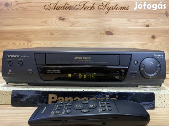 Panasonic NV-HD620 7 fejes hifi sztereó felvevő videó magnó 