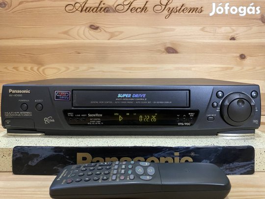 Panasonic NV-HD680 7 fejes hifi sztereó felvevő videó magnó