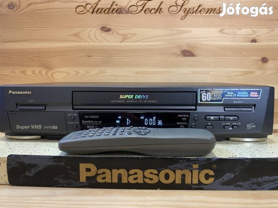 Panasonic NV-HS820S-VHS hifi sztereó videó magnó (felvevő )