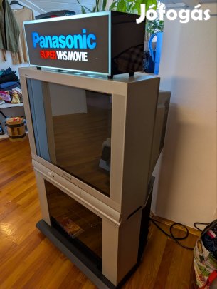 Panasonic Quintrix tx-29as10p tv televízió retro 
