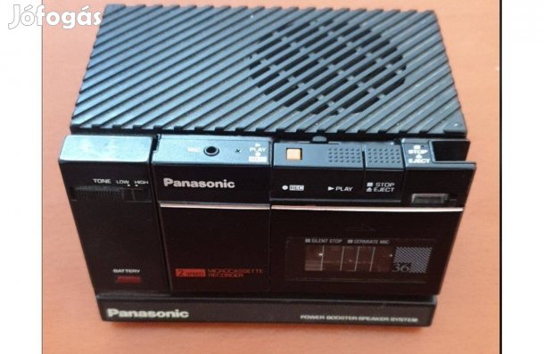 Panasonic RN-36 mikrokazettás diktafon Japán minőség, retro darab