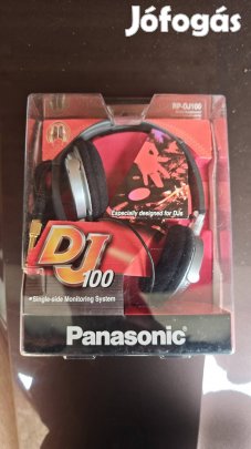 Panasonic RP-DJ100 DJ összecsukható, forgatható fejhalgató