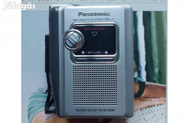 Panasonic RQ-L11 Diktafon Walkman Kazettás MAGNÓ + Eredeti Gyári Doboz