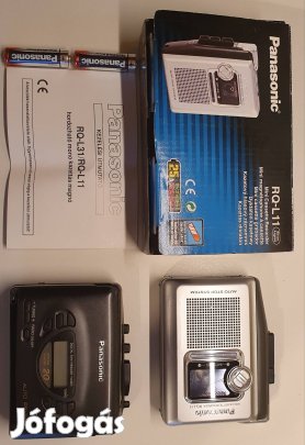 Panasonic RQ-L11 és RQ-V186 Diktafon, Walkman, rádiós, kihangosítós
