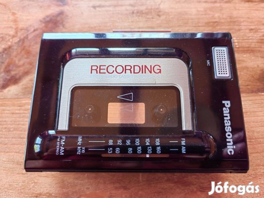 Panasonic RX-SR29 vintage rádiós kazettás felvevő