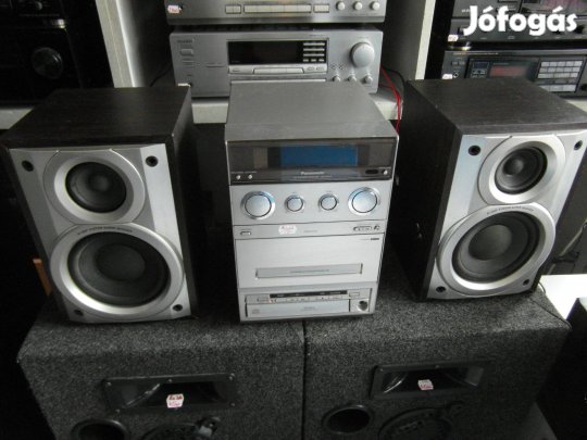 Panasonic SA-PM 15 mini hifi cd-fm-aux bemenet