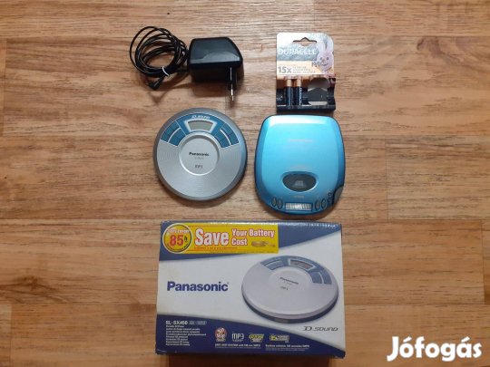 Panasonic SL-SX450 és Panasonic SL-S310 hordozható CD lejátszó