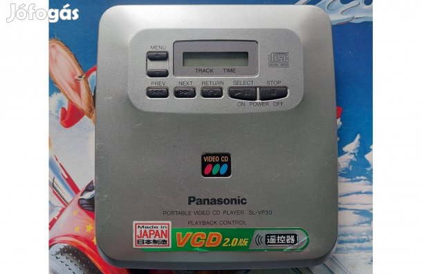 Panasonic SL-VP30 Video CD Játszó Audio CD Lejátszó CD Walkman Discman