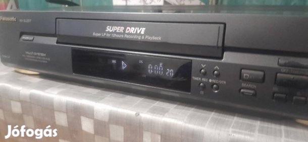 Panasonic Super Drive 4 fejes VHS lejátszó és felvevő