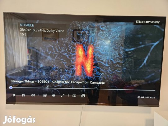 Panasonic TX-65Gx800E (4K, Dolby Vision, HDR10+, Atmos, tesztgyőztes)