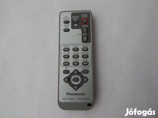 Panasonic Videókamera Video Camera N2Qaec000023 Távirányítója
