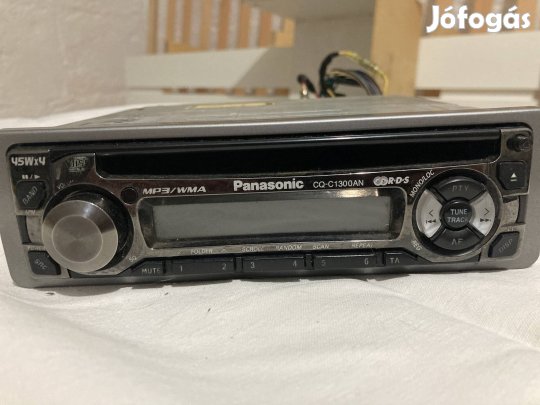Panasonic autós MP3 rádió autó fejegység rádió 