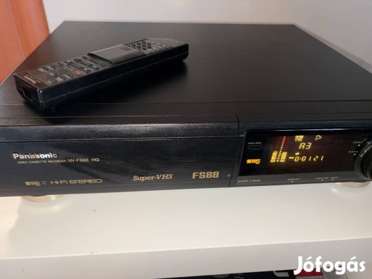 Panasonic fs88 S-VHS hifi videó