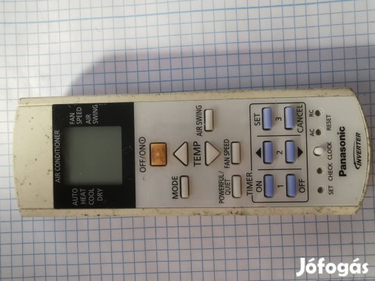 Panasonic gyári klíma távirányító