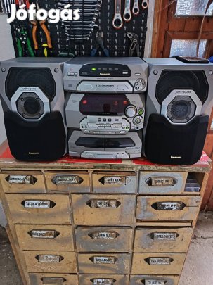 Panasonic hifi lejátszó torony 100w